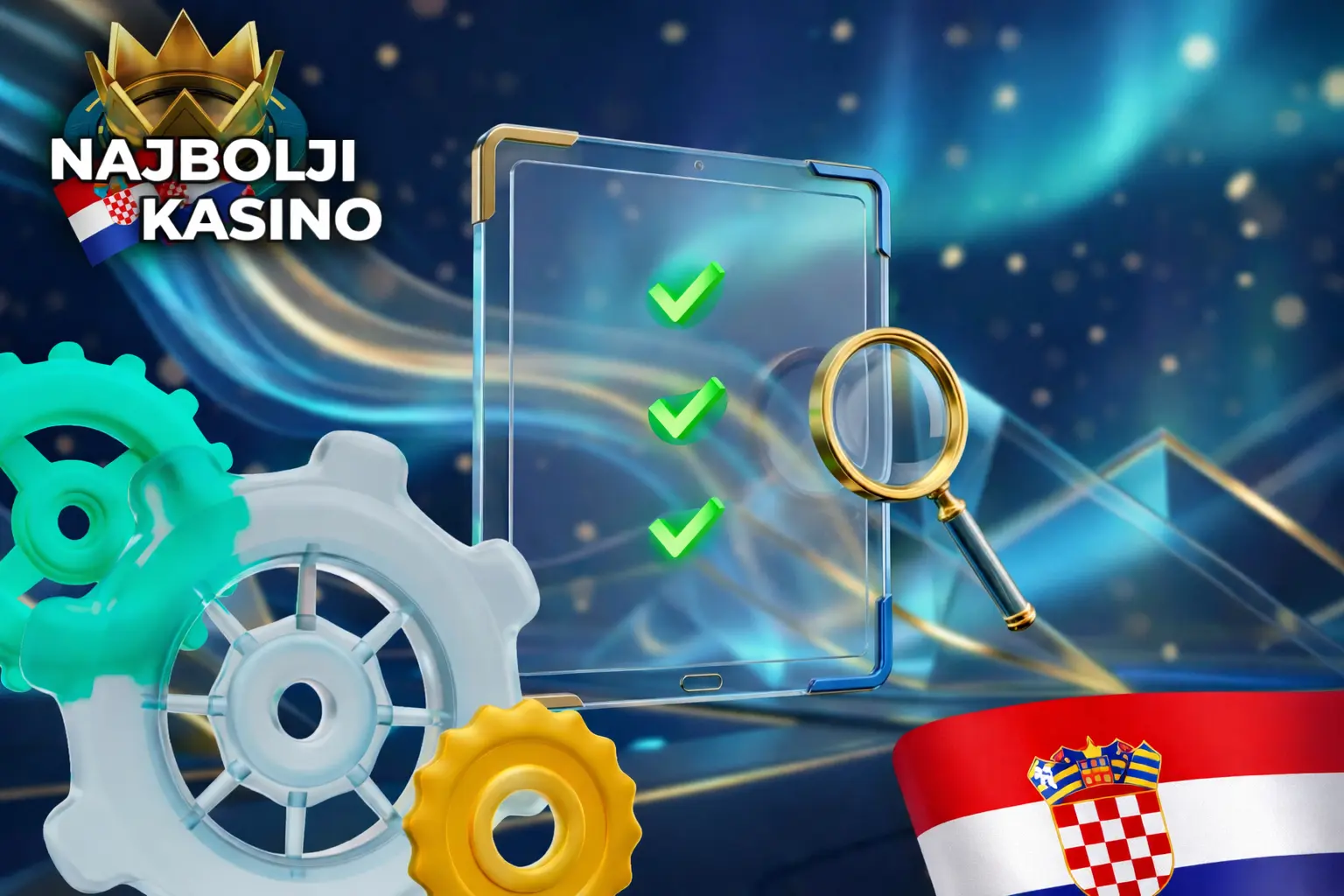 Kriteriji i sigurnosni čimbenici korišteni za rangiranje najboljih hrvatskih casino stranica.